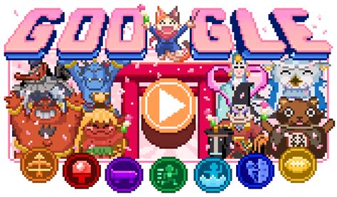 game google doodle populer